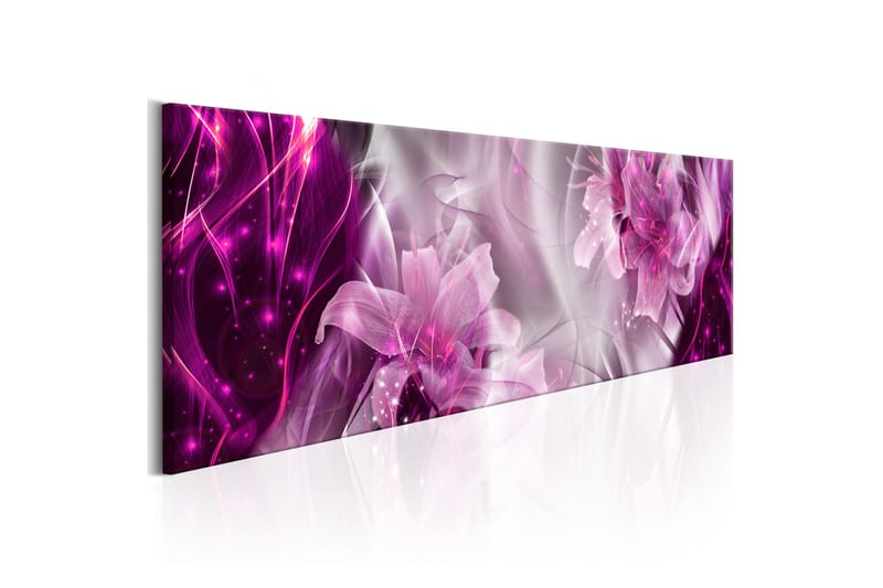 Taulu Purple Flames 120x40 - Artgeist sp. z o. o. - Sisustustuotteet - Taulu & taide - Canvas-taulu