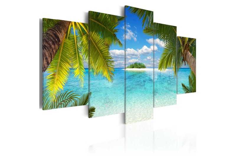 Taulu Paradise Island 100x50 - Artgeist sp. z o. o. - Sisustustuotteet - Taulu & taide - Canvas-taulu