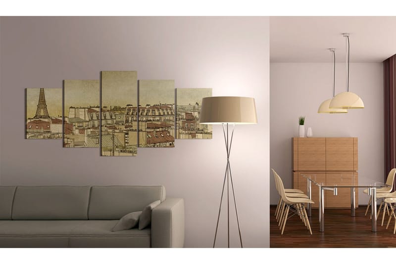 Taulu Parisian Past Centuries 200x100 - Artgeist sp. z o. o. - Sisustustuotteet - Taulu & taide - Canvas-taulu