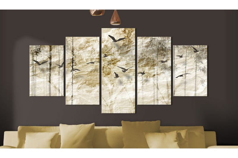 Taulu Paper Forest 200x100 - Artgeist sp. z o. o. - Sisustustuotteet - Taulu & taide - Canvas-taulu