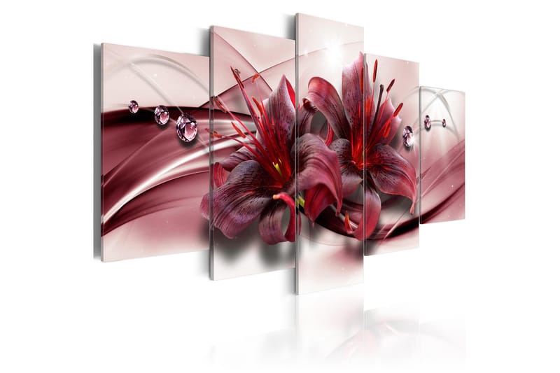 Taulu Pink Lily 200x100 - Artgeist sp. z o. o. - Sisustustuotteet - Taulu & taide - Canvas-taulu