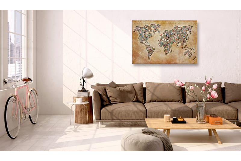 Taulu Postcards from the World 120x80, Artgeist sp. z o. o.