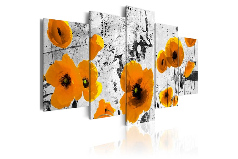 Taulu Poppies In The Royal Color 100x50, Artgeist sp. z o. o.