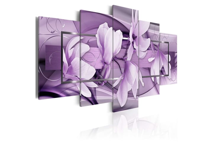 Taulu Purple Wave 100x50 - Artgeist sp. z o. o. - Canvas-taulu - Seinäkoristeet