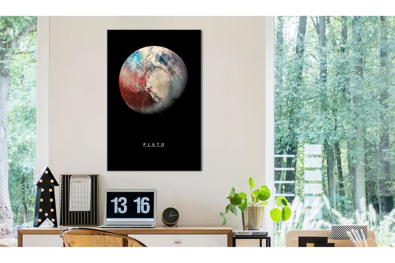 Taulu Pluto (1 Part) Vertical 40x60, Artgeist sp. z o. o.