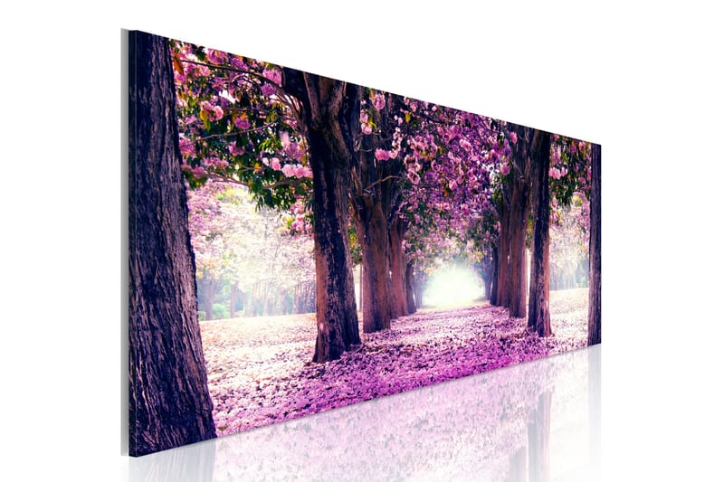 Taulu Purple Spring 120x40, Artgeist sp. z o. o.