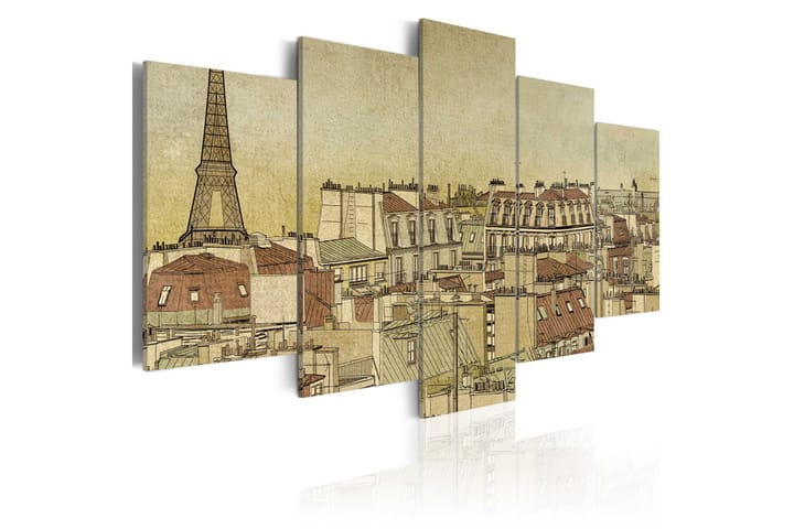 Taulu Parisian Past Centuries 100x50 - Artgeist sp. z o. o. - Canvas-taulu - Seinäkoristeet