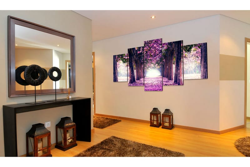 Taulu Purple Avenue 200x100 - Artgeist sp. z o. o. - Sisustustuotteet - Taulu & taide - Canvas-taulu