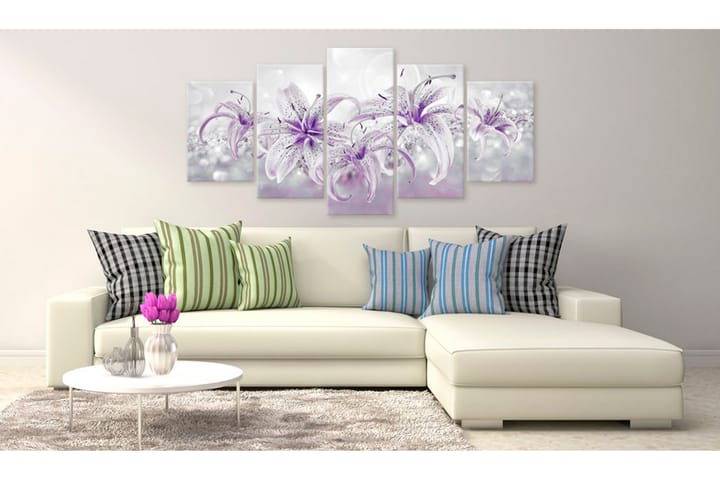 Taulu Purple Graces 100x50 - Artgeist sp. z o. o. - Canvas-taulu - Seinäkoristeet