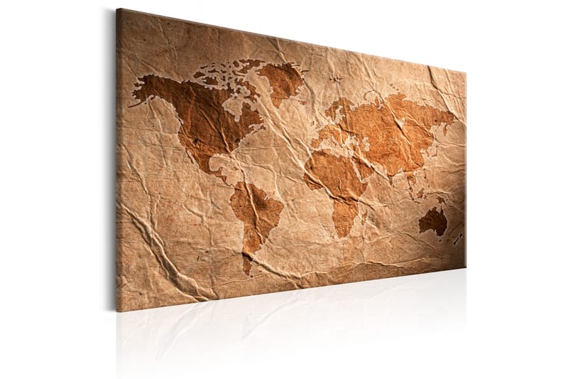 Taulu Paper Map 120x80 - Artgeist sp. z o. o. - Sisustustuotteet - Taulu & taide - Canvas-taulu