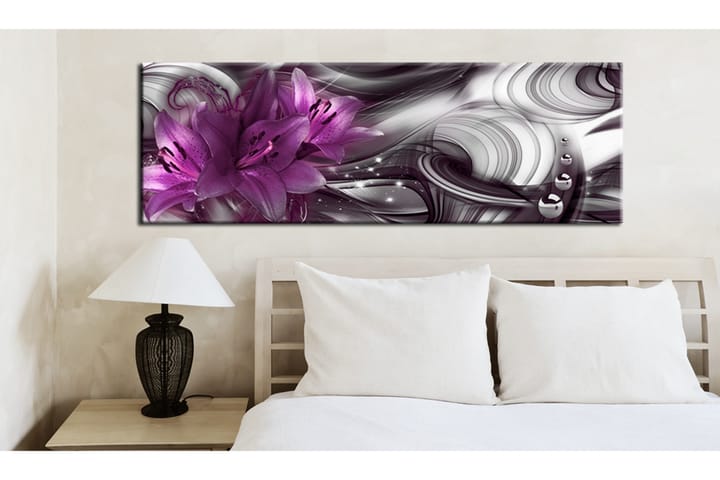 Taulu Purple Depth 150x50 - Artgeist sp. z o. o. - Canvas-taulu - Seinäkoristeet