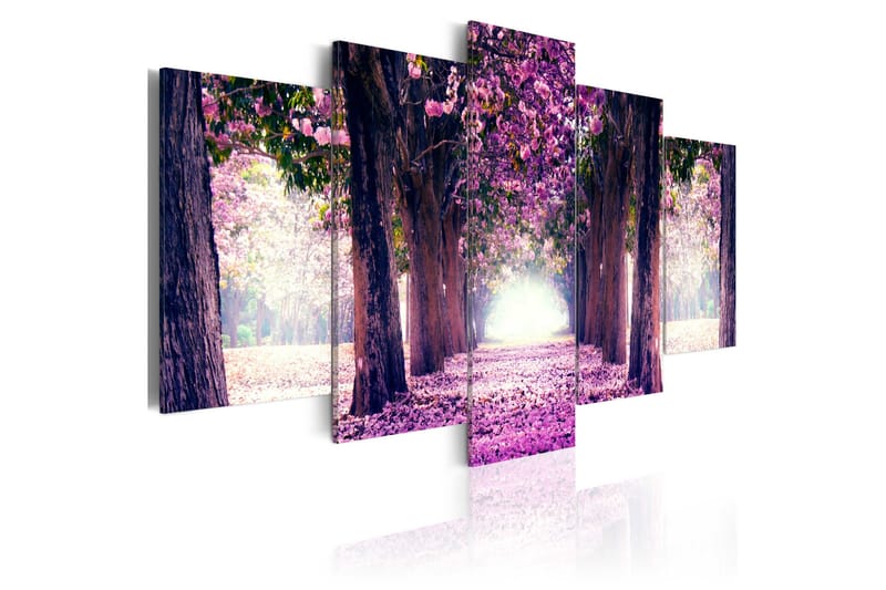 Taulu Purple Avenue 200x100, Artgeist sp. z o. o.