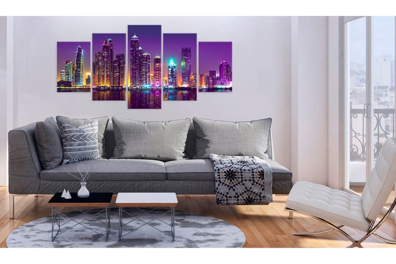 Taulu Purple Nights 200x100 - Artgeist sp. z o. o. - Sisustustuotteet - Taulu & taide - Canvas-taulu