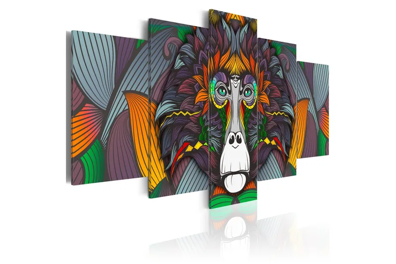 Taulu Philosopher Of The Jungle 200x100, Artgeist sp. z o. o.