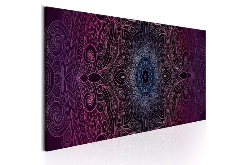 Taulu Purple Mandala 135x45, Artgeist sp. z o. o.