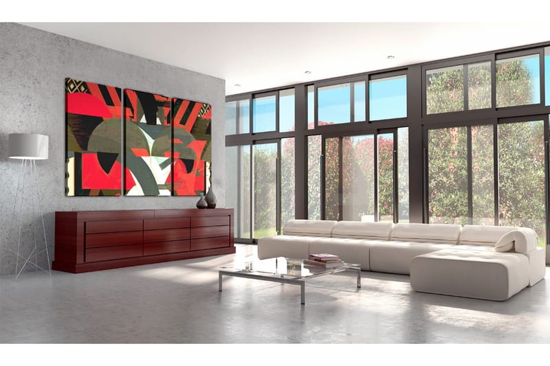 Taulu Pattern of abstract forms 90x60 - Artgeist sp. z o. o. - Sisustustuotteet - Taulu & taide - Canvas-taulu