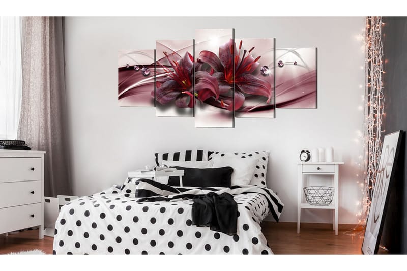 Taulu Pink Lily 200x100 - Artgeist sp. z o. o. - Sisustustuotteet - Taulu & taide - Canvas-taulu