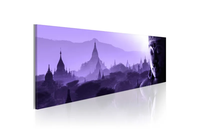 Taulu Purple Zen 150x50, Artgeist sp. z o. o.