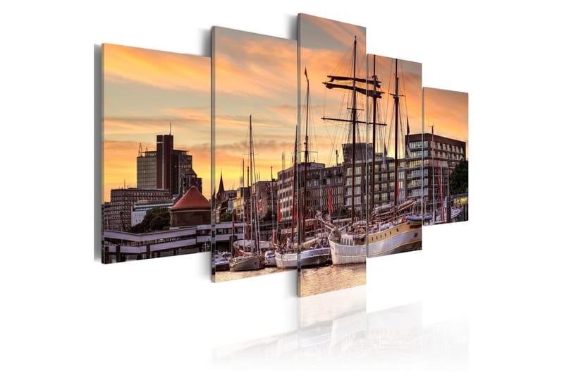 Taulu Port Of Hamburg 100x50, Artgeist sp. z o. o.