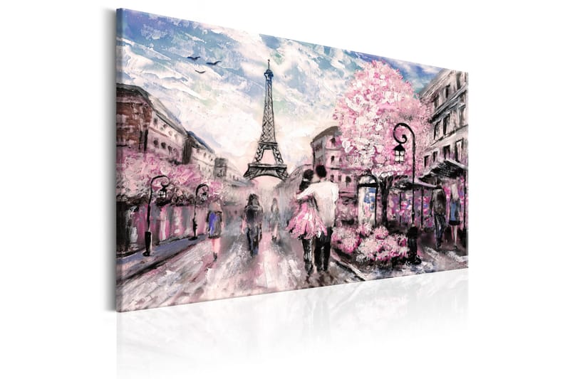 Taulu Pink Paris 120x80 - Artgeist sp. z o. o. - Sisustustuotteet - Taulu & taide - Canvas-taulu