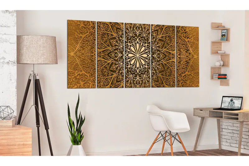 Taulu Paper Mandala 200x80 - Artgeist sp. z o. o. - Sisustustuotteet - Taulu & taide - Canvas-taulu