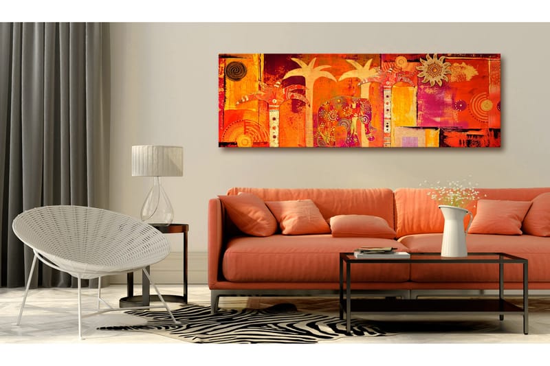 Tavla African Collage VALUE_MISSING_3 120x40 - Sisustustuotteet - Taulu & taide - Canvas-taulu