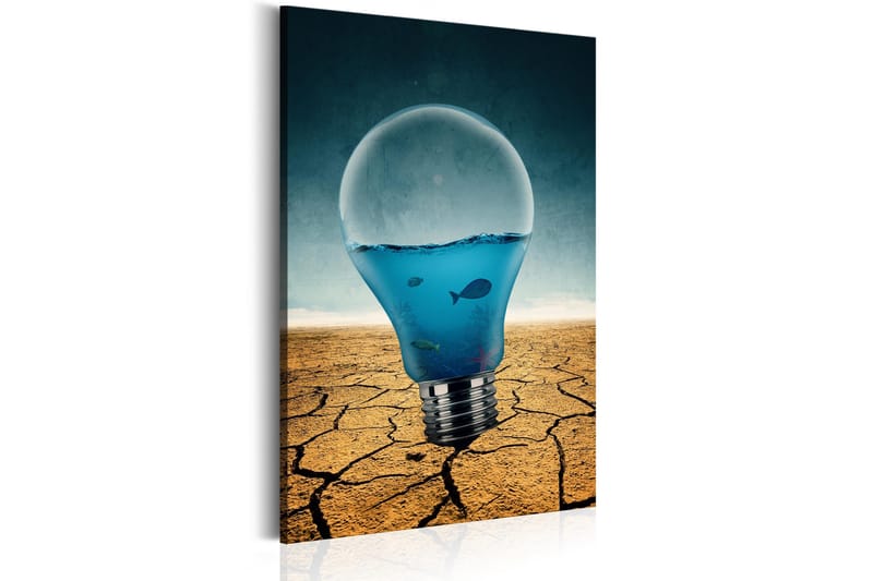 Tavla Aquarium of Ideas 40x60 - Sisustustuotteet - Taulu & taide - Canvas-taulu