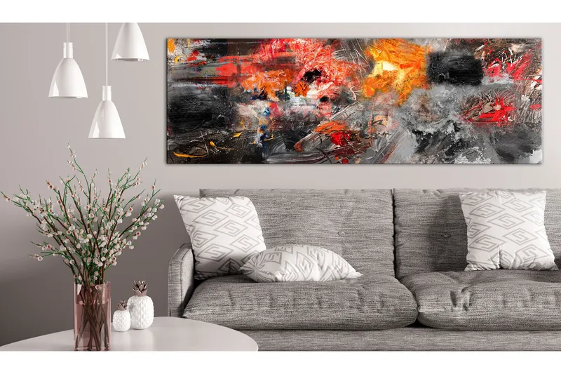 Tavla Bloody Battle 150x50 - Sisustustuotteet - Taulu & taide - Canvas-taulu