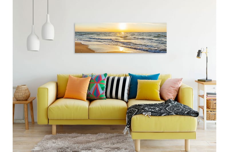 Tavla Calm Waves (1 Part) Narrow Golden 135x45, undefined