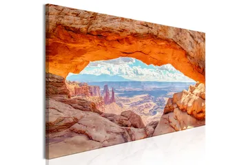 Tavla Canyon in Utah (1 Part) Narrow 120x40 - Sisustustuotteet - Taulu & taide - Canvas-taulu
