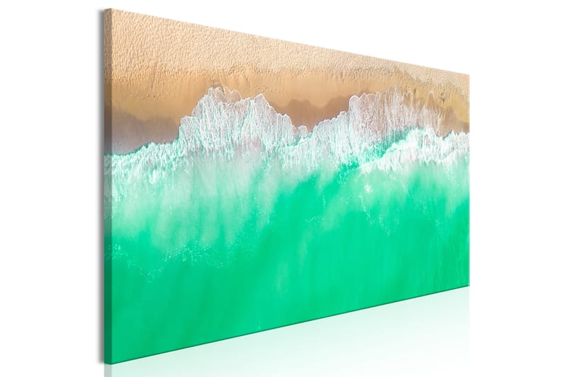 Tavla Coast (1 Part) Narrow Green 135x45 - Sisustustuotteet - Taulu & taide - Canvas-taulu
