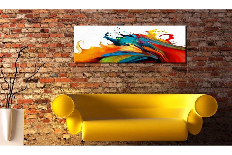 Tavla Colorful Storm 135x45 cm - Sisustustuotteet - Taulu & taide - Canvas-taulu