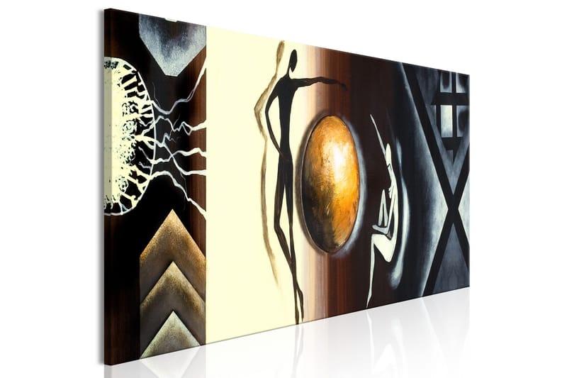 Tavla Conversation (1 Part) Narrow 120x40 - Sisustustuotteet - Taulu & taide - Canvas-taulu