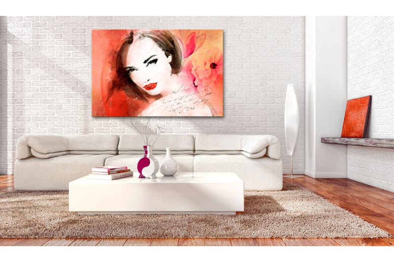 Tavla Crimson Lady 120x80 VALUE_MISSING_1 - Sisustustuotteet - Taulu & taide - Canvas-taulu