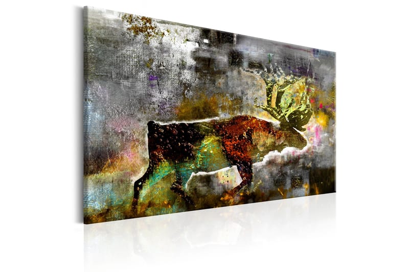 Tavla Emerald Caribou 60x40 VALUE_MISSING_1 - Sisustustuotteet - Taulu & taide - Canvas-taulu