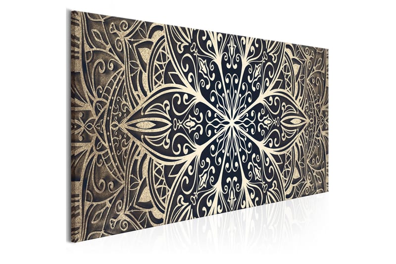 Tavla Feathers (1 Part) Brown Narrow 135x45 - Sisustustuotteet - Taulu & taide - Canvas-taulu