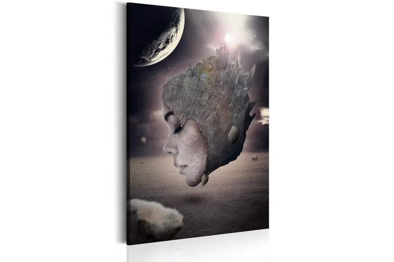 Tavla Galactic Princess 40x60 - Sisustustuotteet - Taulu & taide - Canvas-taulu