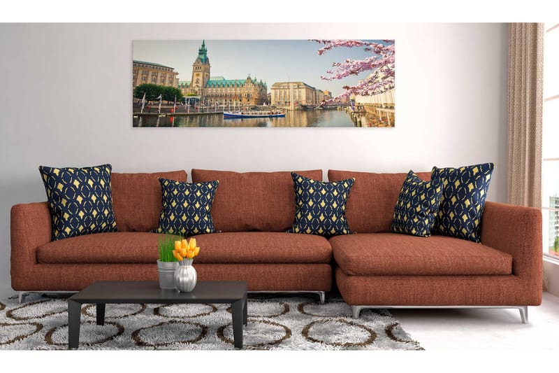 Tavla Hamburg Town Hall VALUE_MISSING_3 150x50 - Sisustustuotteet - Taulu & taide - Canvas-taulu