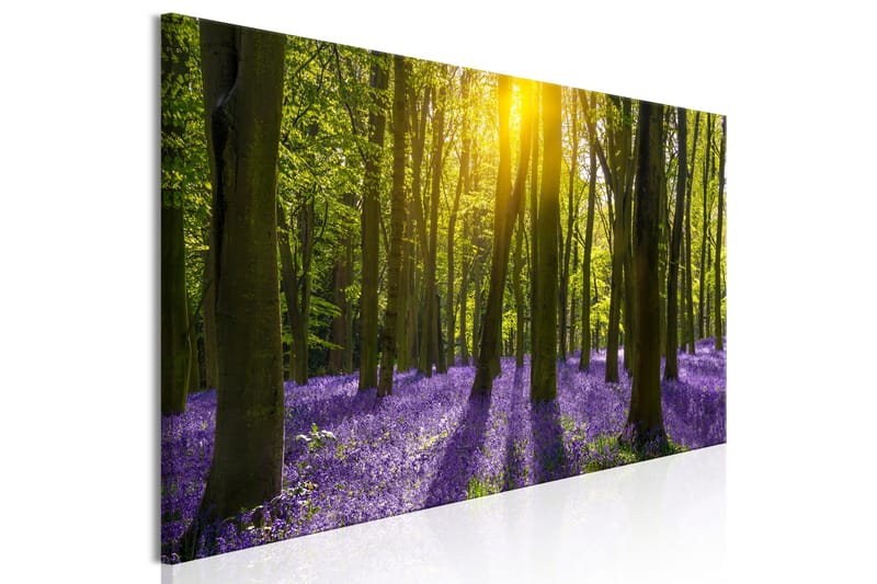 Tavla Hyacinth Field (1 Part) Narrow 120x40 - Sisustustuotteet - Taulu & taide - Canvas-taulu