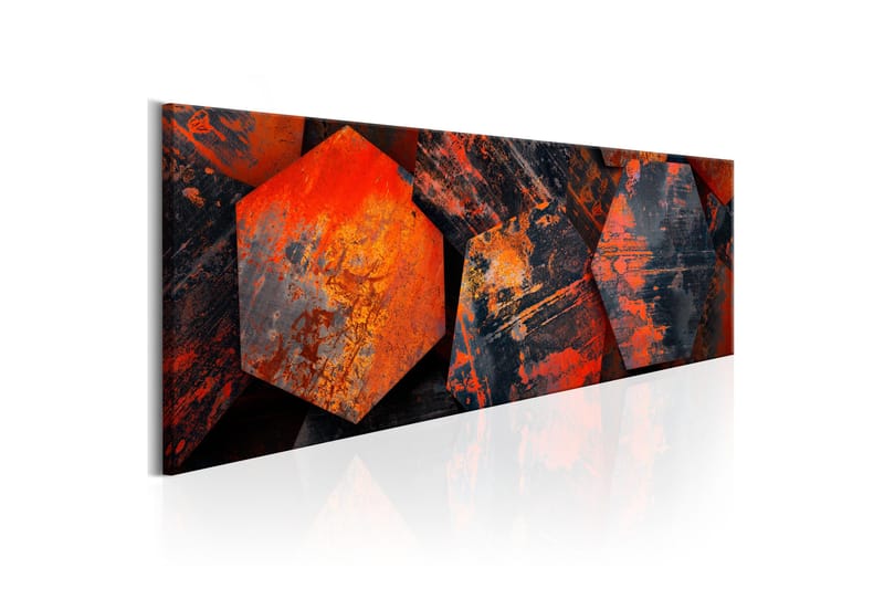Tavla Magic of Hexagons 120x40 - Sisustustuotteet - Taulu & taide - Canvas-taulu