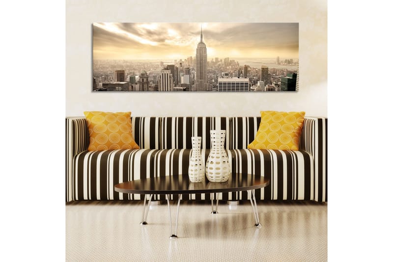 Tavla New York City among the clouds 135x45, undefined