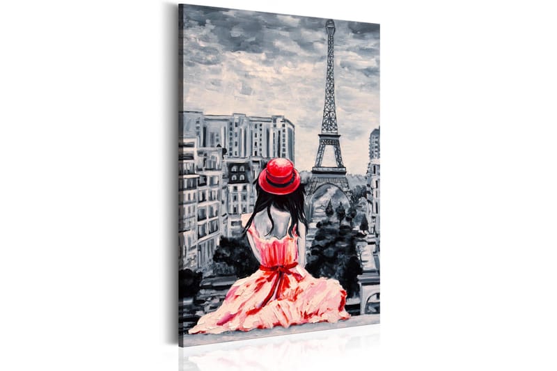 Tavla Romantic Paris 80x120 - Sisustustuotteet - Taulu & taide - Canvas-taulu