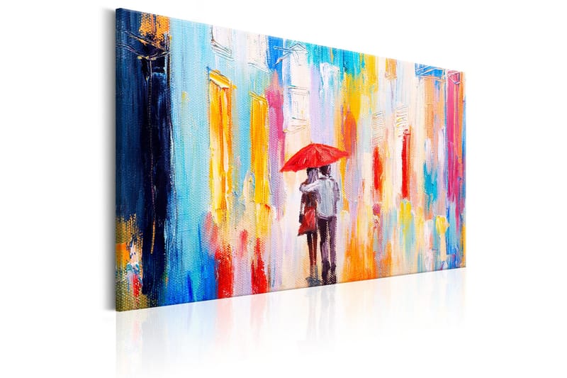 Tavla Under the Love Umbrella 60x40 - Sisustustuotteet - Taulu & taide - Canvas-taulu