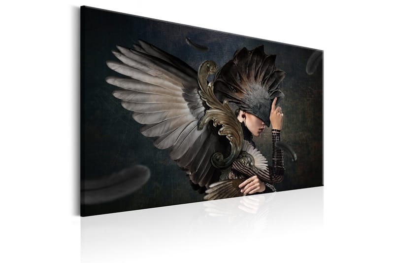 Tavla Warrior Of Darkness 90x60 - Sisustustuotteet - Taulu & taide - Canvas-taulu