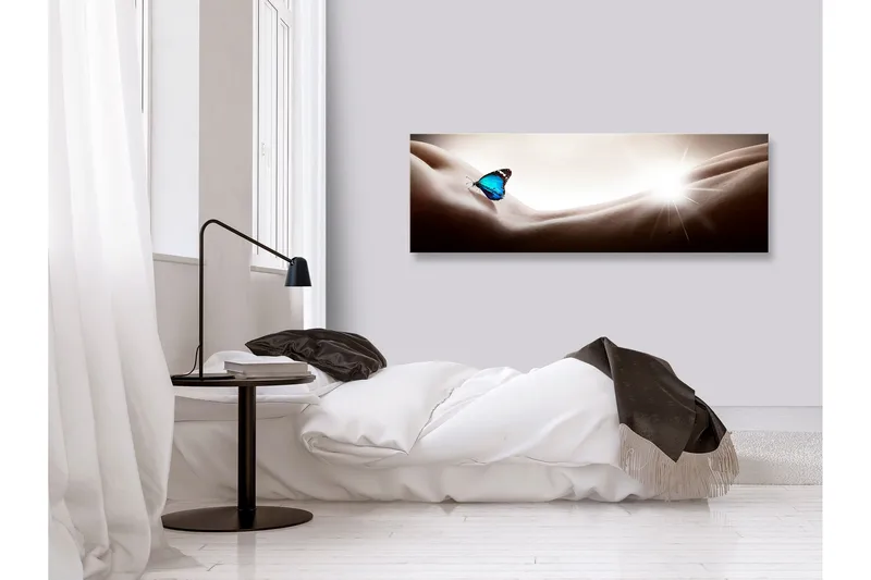 Tavla Woman and Butterfly (1 Part) Narrow 150x50, undefined