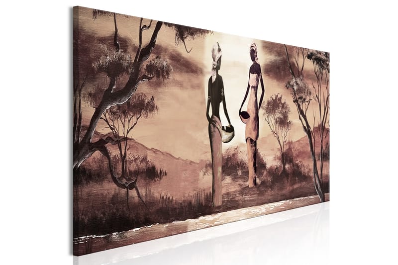 Tavla Working Women (1 Part) Narrow 135x45 - Sisustustuotteet - Taulu & taide - Canvas-taulu