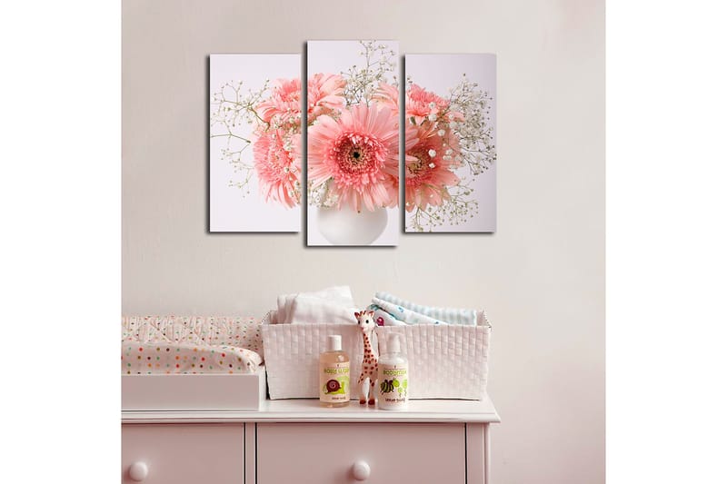 Decoratiivinen Canvas-taulu (3 osaa) 45x20 - Sisustustuotteet - Taulu & taide - Canvas-taulu