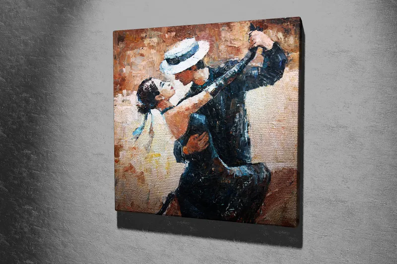 Decoratiivinen Canvas-taulu 45x45 - Sisustustuotteet - Taulu & taide - Canvas-taulu