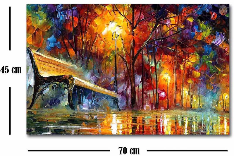 Decoratiivinen Canvas-taulu 45x70 - Sisustustuotteet - Taulu & taide - Canvas-taulu