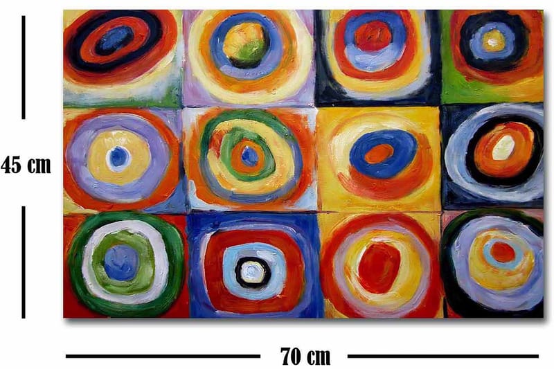 Decoratiivinen Canvas-taulu 45x70 - Sisustustuotteet - Taulu & taide - Canvas-taulu